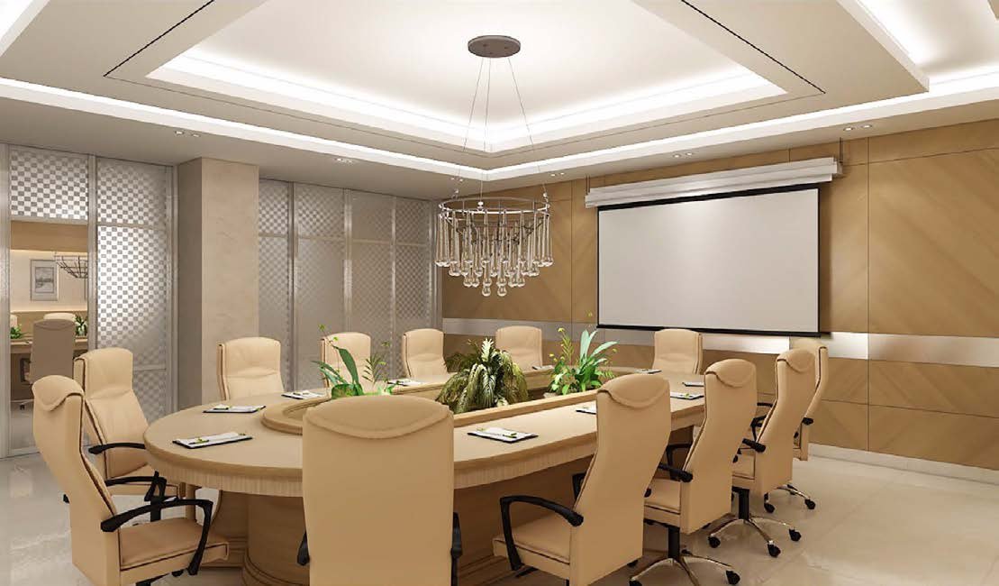 Basra Mall Sales Center boardroom — MCC Coordinate step