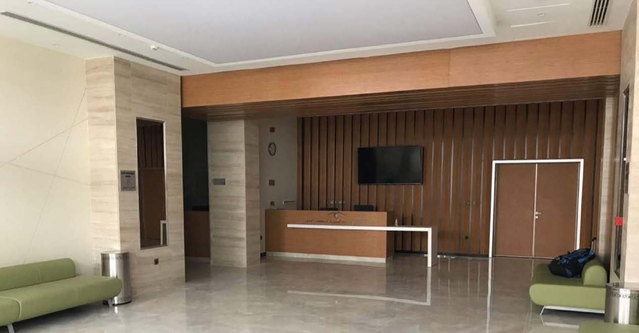 Dr. Seif El Shemerti Eye Hospital lobby interior, Erbil